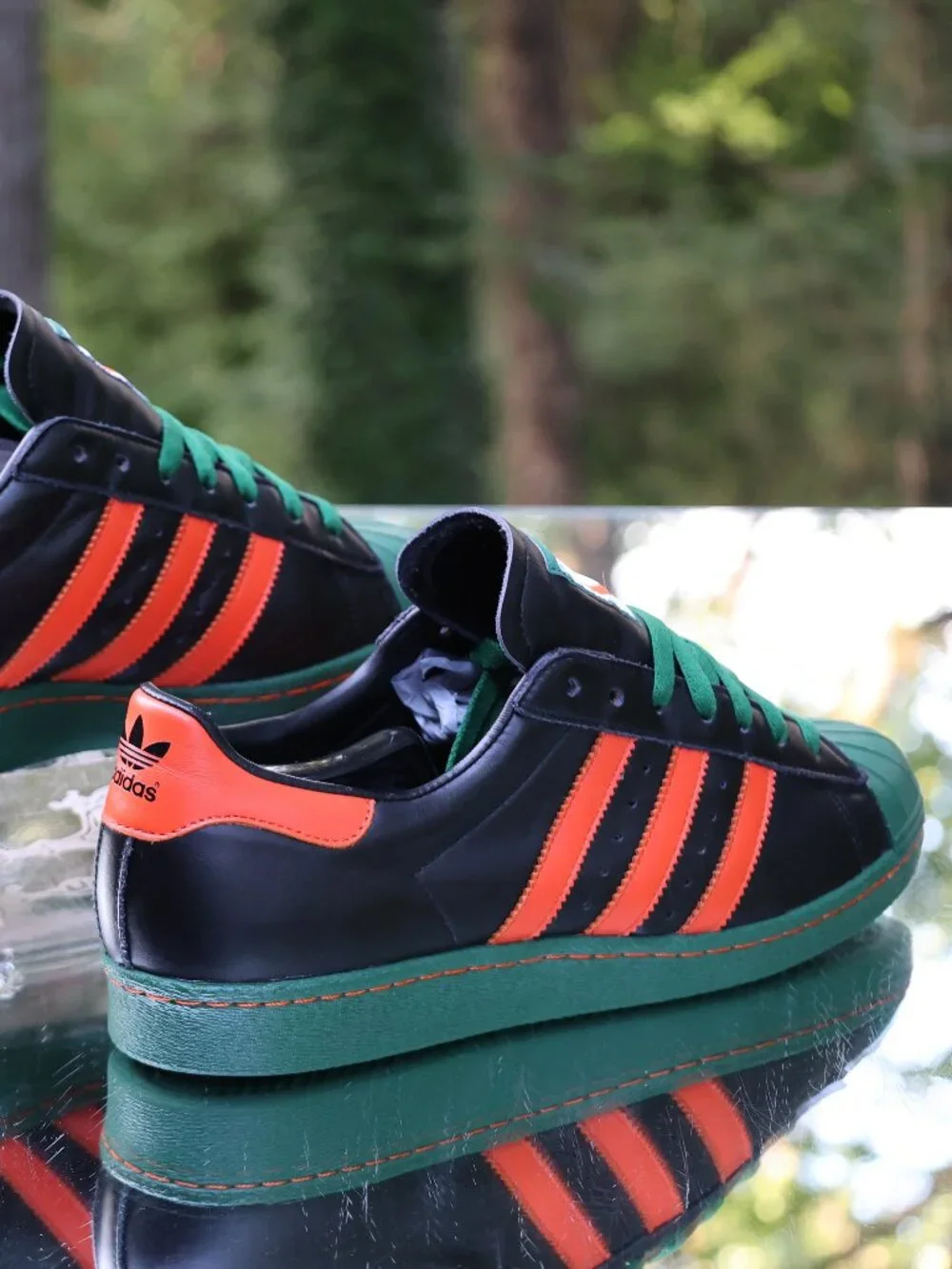 Adidas miadidas Superstar Miami Hurricanes 2015 B91258 Men's 10.5